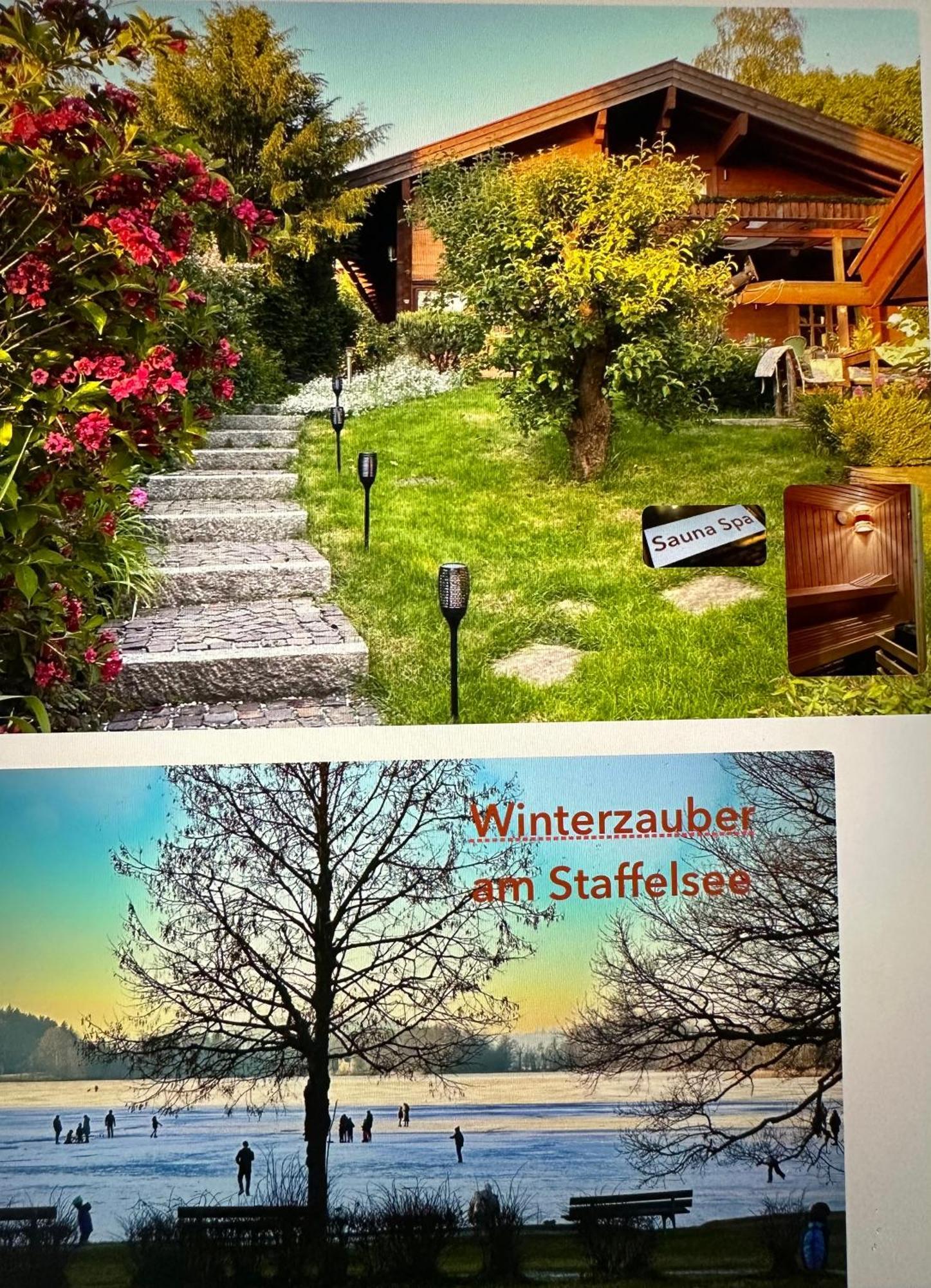 Apartmán Weil Ich Es Mir Wert Bin Seehausen am Staffelsee Exteriér fotografie