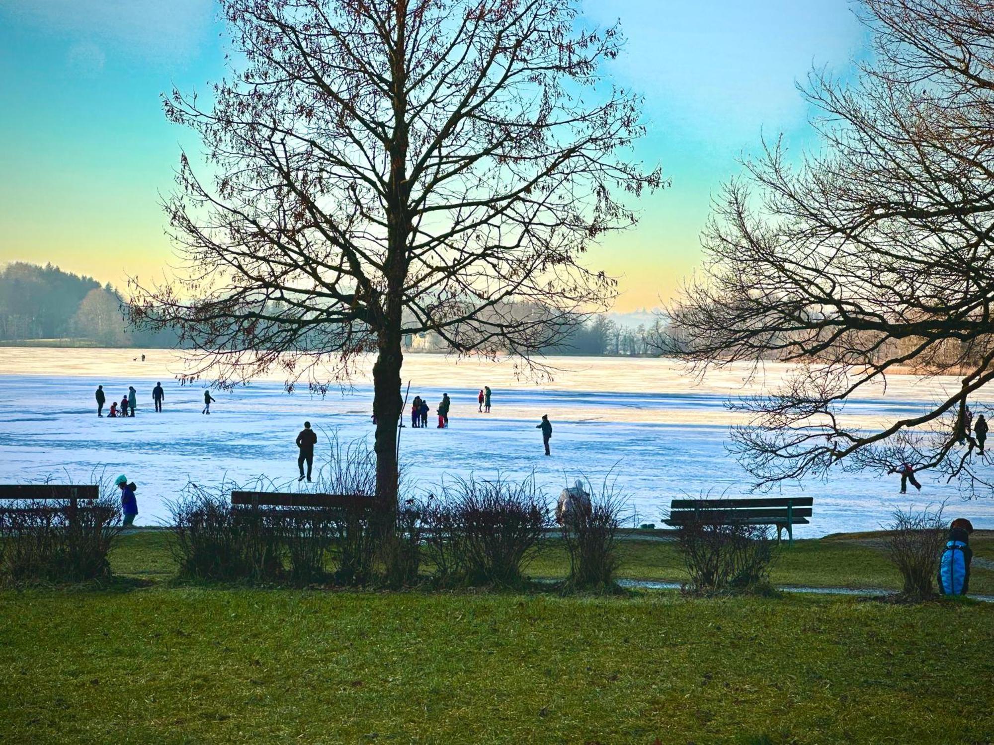 Apartmán Weil Ich Es Mir Wert Bin Seehausen am Staffelsee Exteriér fotografie